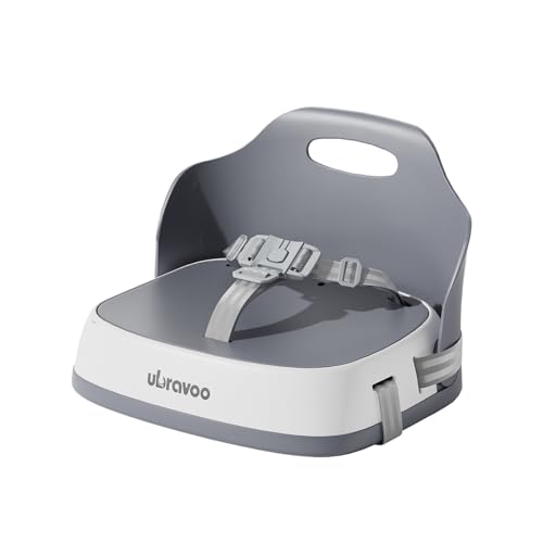 UBRAVOO Tragbarer Sitzerhöhung stuhl kind zum Essen, Reisehochstuhl mit...