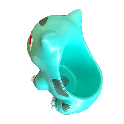 DOPHYRANIX 4.5'' Planter Pot Succulent Flowerpot Indoor Flower Plant Pots Great for Succulents, Flowers, Herbs, Cactus, House and Office Décor, Green