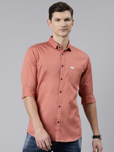 Image of Majestic Man Men Classic Slim Fit Pure Cotton Casual Shirt