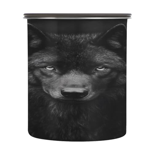 Envase para café de acero inoxidable de 30 oz con sello hermético