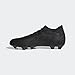 Adidas Unisex Predator Accuracy.3 Firm Ground Soccer Shoe, Black/Black/White, 5 US Men