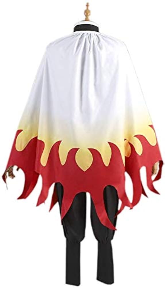 【すてら】鬼滅の刃　煉獄杏寿郎コスプレ衣装　隊服セット 3XL 鬼滅の刃 きめつのやいば 煉獄杏寿郎 れんごくきょうじゅろう