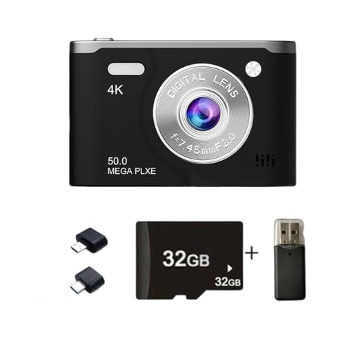 Digital Camera 4K Clear Video Fill Light Multiple Scene Long Running Battery