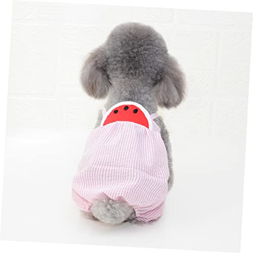 Pantalones disfraz sandía para perro talla L miniatura 4