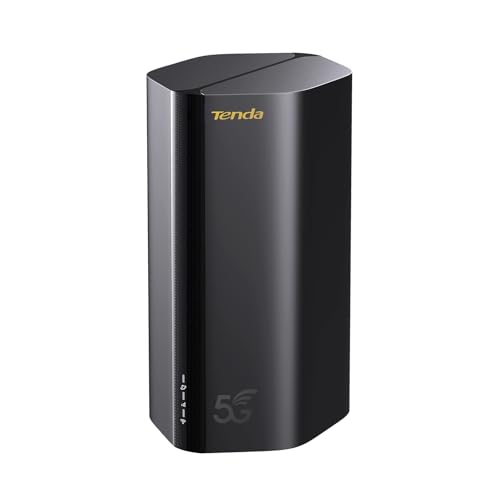 Tenda Routeur 5G NR SIM, Routeur Wi-FI 6 Mesh AX1800, Box 5G, Plug&Play, Easy Mesh, 2 Ports Gigabit,...