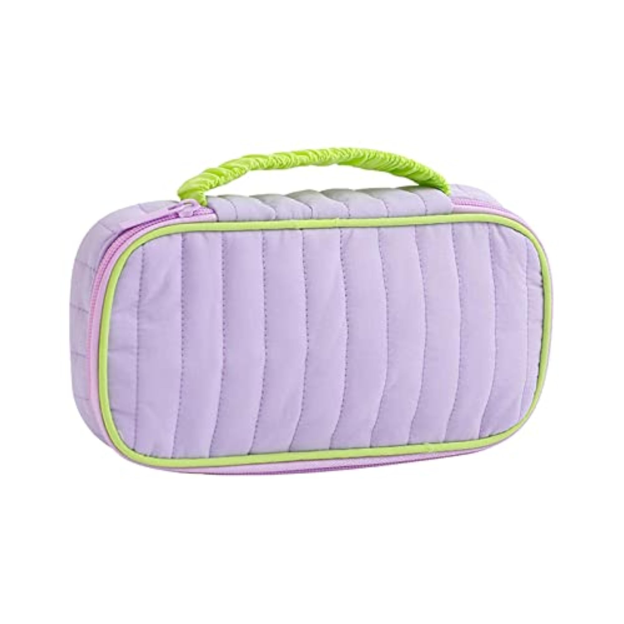 Squeeze Top Small Makeup Bag for Hairpins & Lipstick, Green