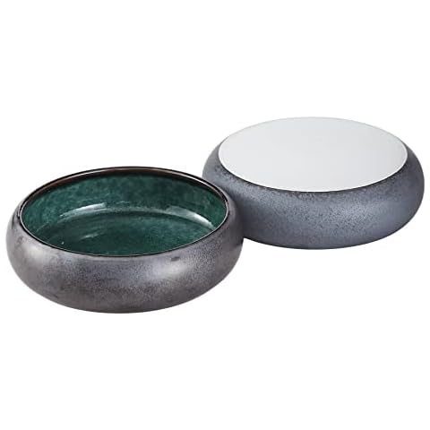 terrace&dragon tiefe Teller Speiseteller, Snack Salat Beilagenteller Cover