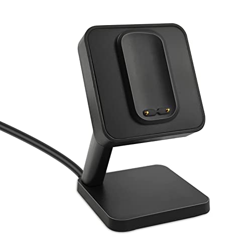 Charger Dock Compatible with Fitbit Luxe/Charge 5,Comfortable View Angle Charging Stand Base with 3.3 Feet Charger Cable fit for Fitbit Charge 5 Smartwatch