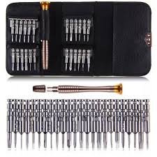 OSFT XW-6025 25 Piece Interchangeable Screwdriver Set for Mobile Phone Repair Tool Kit with Bag