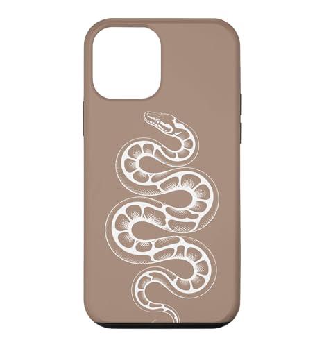 Ball Python Morph Lover �X�l�[�N�O���t�B�b�N �u���E�� �X�}�z�P�[�X iPhone 12 mini �p