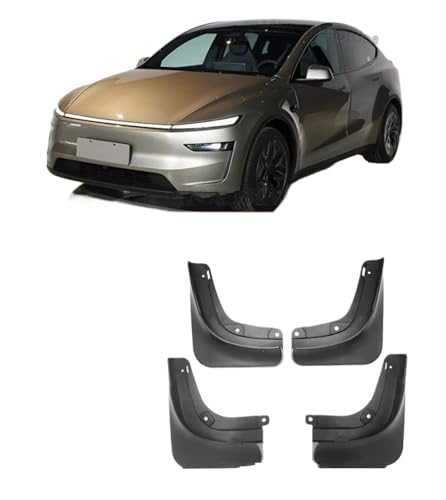 Guardabarros para Tesla Model Y 2026 de alta protección contra salpicaduras