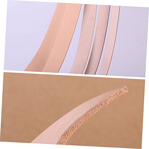 Unfinished Cowhide Leather Belt for DIY Craft Waistband for Men Women for Jeans Casual Outfits Durable Fading Resistant4