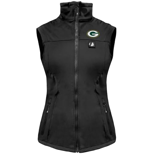 ActionHeat Pittsburgh Steelers 5V Women's Softshell Battery Heated Vest3