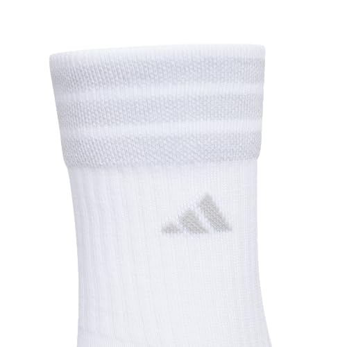 Image of adidas Cushioned Crew Socks 3-Pairs Durable & Comfortable