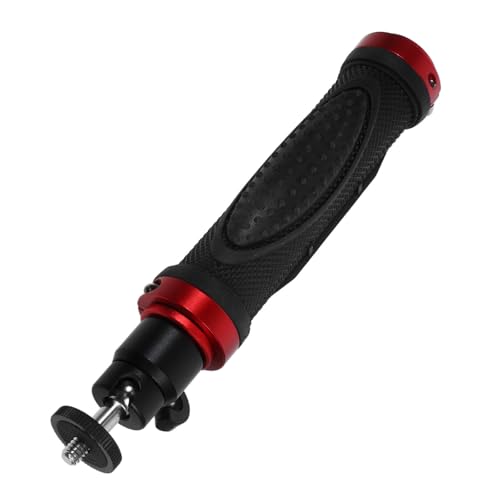 Image of ABOOFAN Camera Handle Grip Stabilizer for DSLR and Equipment with 1 /4 Inch Screw, Aluminium Alloy and Silicone Material, Comfortable Grip and Stable Platform, for Indoor and Outdoor Video