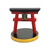 フォーカート かわいい手作り ガラス細工 鳥居 ステーシ゛ 幅:45 全長:45mm