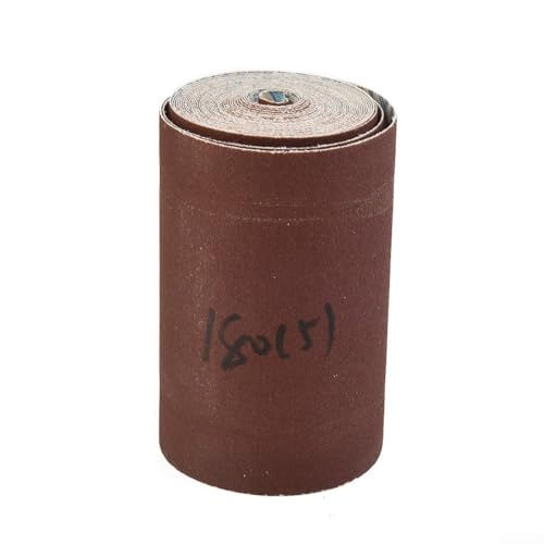 Rollo de tela de esmeril 5M 80-600 Grit Papel de lija para herramientas de molienda Tallado de madera Root Carving superficies contorneadas (180#)