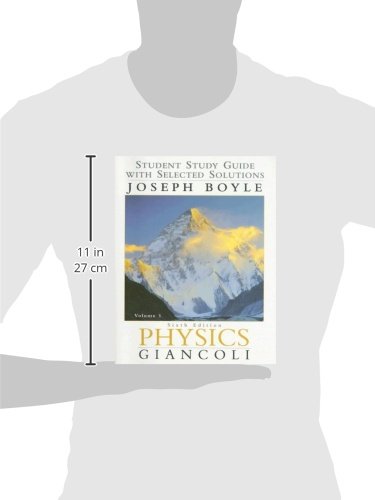 Physics: Student Study Guide With Selected Solutions Vol. 1 6th Edition - Image 2