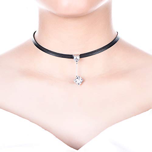 Fj Black Choker Necklace For Women #TOP1