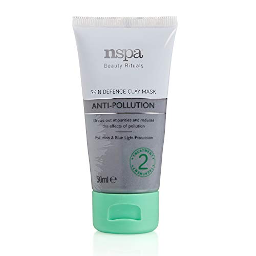 N-Spa NSPA Beauty Rituals Anti-Pollution Skin Defence Clay Mask, Vegan Grey, 50 ml