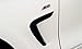 2 M Tri Color Fender Side Emblem Logo Decal Badge Sticker Compatible with BMW