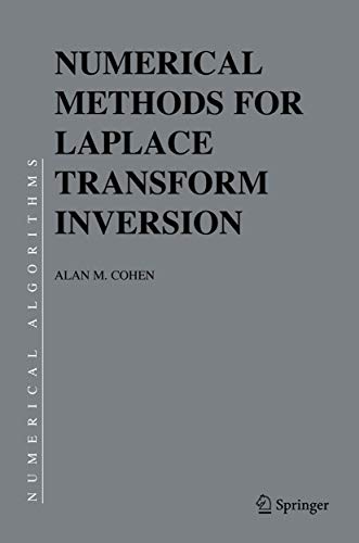 Numerical Methods for Laplace Transform Inversion: 5 (Numerical Methods and Algorithms) view 2