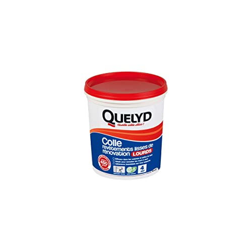 Quelyd Colle Revêtements lisses de Rénovation Lourds - Pâte - Pot de 1 kg Cover