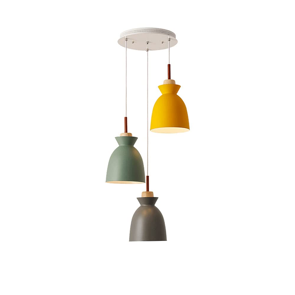 Suspension LED noire luminaire de plafond vintage abat-jour métal lampe restaurant loft