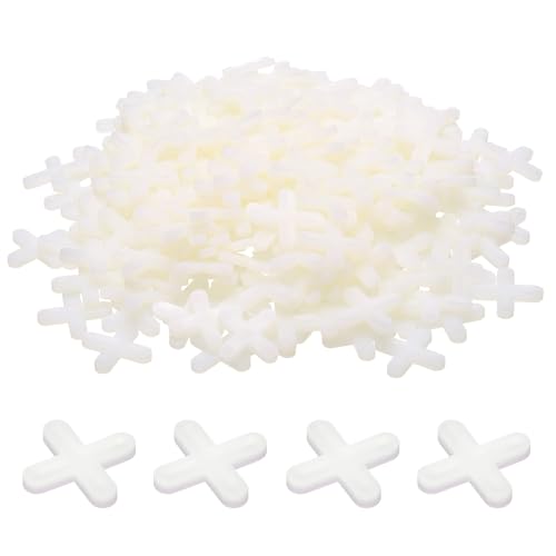 QUARKZMAN 1000 distanziatori per piastrelle da 5 mm, in plastica dura, a croce, distanziatori per installazione in ceramica, per pavimenti da parete