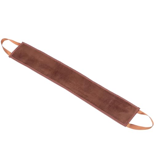 KJHBV Aplicador de Loción Corporal Marrón Tira Autolimpiante y Material de Flocking para Masaje Cómodo en Ducha y Spa