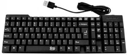 Prolite Floater Wired USB Desktop Keyboard (Black)