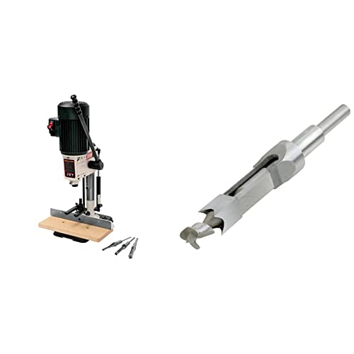 Image of JET JBM-5 Benchtop Mortiser (708580) and Woodstock D2844 Mortising Chisel Set