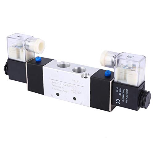 Électrovanne d'échappement stable DC24V 4V320-10 à double bobine - 3