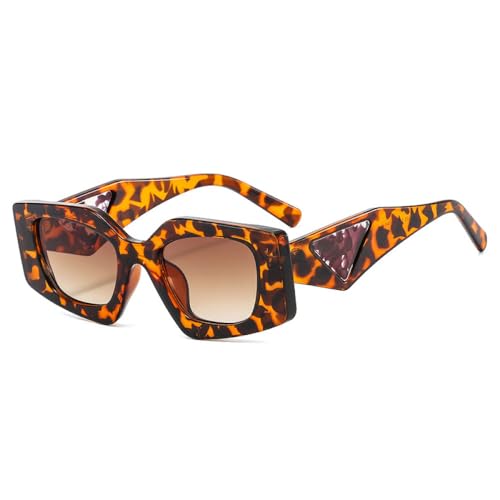 Lunettes oeil de chat polygone style rétro nuances gelée de haute qualité