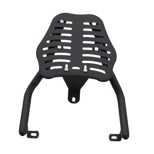 Porte-bagages arrière pour moto résout le manque de place avec son support en fer