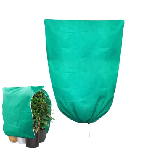 Zunishaone Housses de Protection Contre Le Gel | Sacs de en Tissu Chaud avec Cordon de Serrage pour extérieur Arbres fruitiers, arbustes
