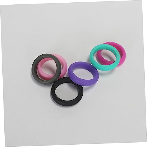 Anillos deportivos de silicona LIOOBO pack 6 miniatura 2