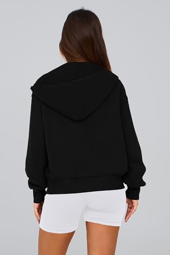 PRETTYGARDEN Hoodies for Women Sweatshirt Zip Up Hoodie Fall Fashion 2025 Trendy Long Sleeve Jackets Winter Clothing Outfits