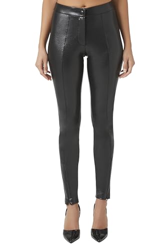 Forever 21 Women's Faux Leather High-Rise Skinny Pants2