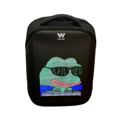 Sac à dos LED programmable Woxter contre le manque de visibilité à moto
