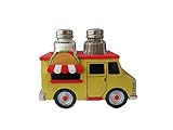 World of Wonders Taco Truck Spice Salt & Pepper Holder Kitchen Diner Novelty Spice Holder - 6"