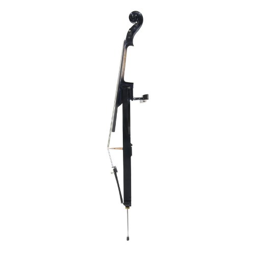 Cecilio Ceco-3Bk Ebony Electric Silent Metallic Black Cello In Style 3, Size 4/4 (Full Size) #TOP1