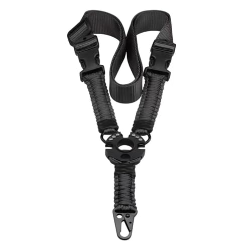 LECPECON Molle Pouches Bolsa compacta resistente al agua EDC Sling Negro