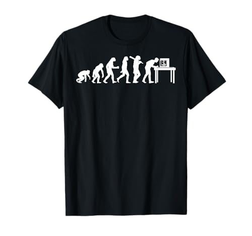 Funny 3D Printing Evolution T-Shirt for Men and Women