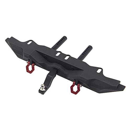 ShareGoo Metal RC Rear Bumper with RC Metal Trailer Hitch Compatible with Traxxas TRX-4 TRX4 1/10 RC...