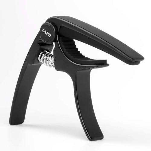 AUPHY Kapodaster für Gitarre, Quick Pitch Gitarre Capo für Akustik, E-Gitarre, Ukulele usw