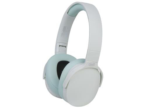 Trevi DJ 12E45 BT Cuffie Wireless con Microfono e Lettore MP3 Incorporati, Ingresso AUX-IN, con Archetto Pieghevole, Compatibili con Smartphone e PC, Autonomia 5-7 Ore, Ricarica in 1-2 Ore, Verde