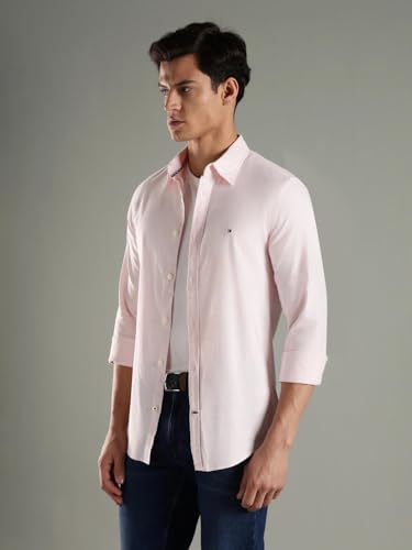 Image of Tommy Hilfiger Men's Cotton Slim Fit Shirts