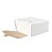 Square Wax Paper Sheets - Hamburger Patty Paper Squares (500 Sheets)