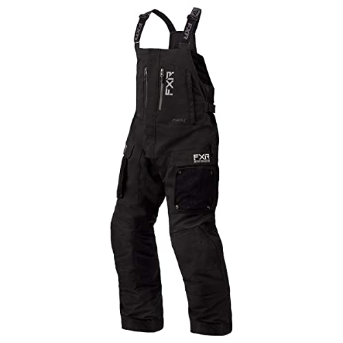 FXR Men's Expedition X Ice Pro Bib 2022 (Black - 2X-Large)